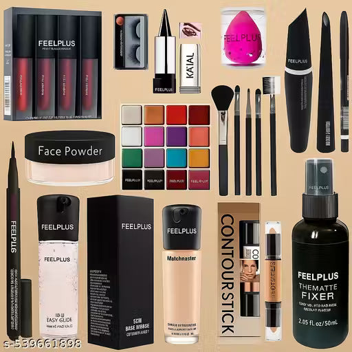 🌸 All-in-One 13 Pcs Makeup Combo | Perfect Party & Daily Use